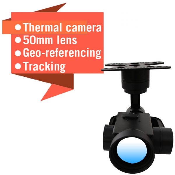 SKY EYE-T50 3-AXIS GIMBAL FOR THERMAL CAMERA WITH 50MM LENS